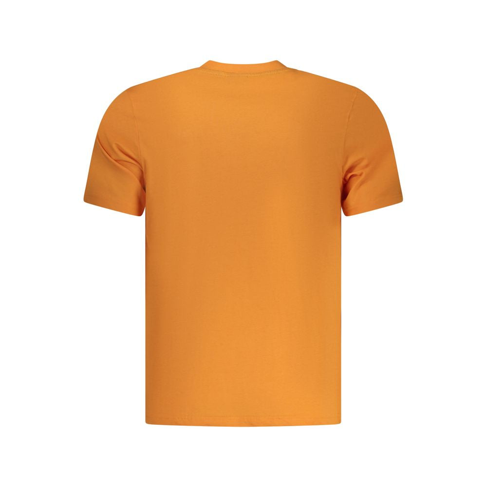 North Sails Arancione Baumwoll-T-Shirt für Herren