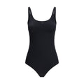Courrèges Black Elastane Swimsuit