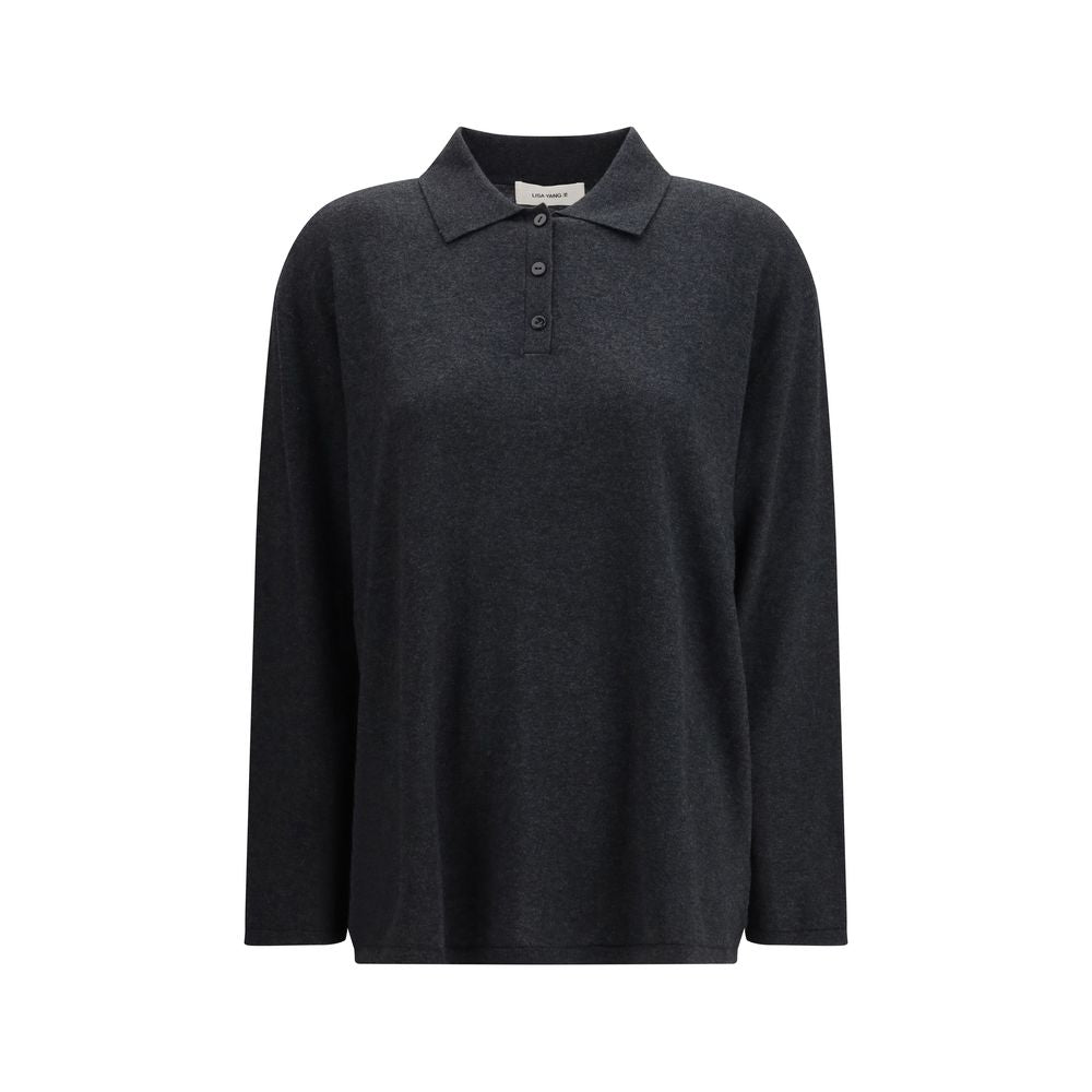 Lisa Yang Grey Cotton Sweater