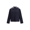 Burberry Blauer Regenmantel aus Polyester