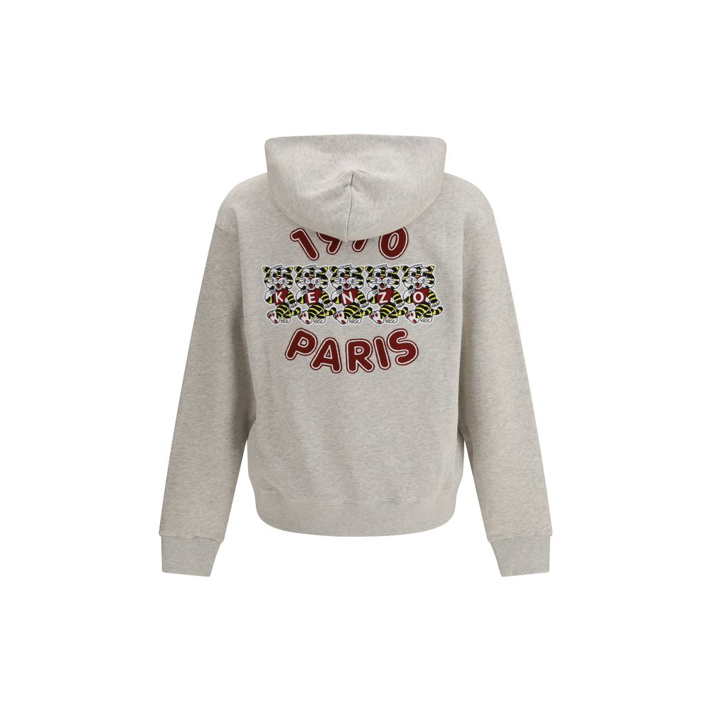 Kenzo Graues Baumwoll-Sweatshirt