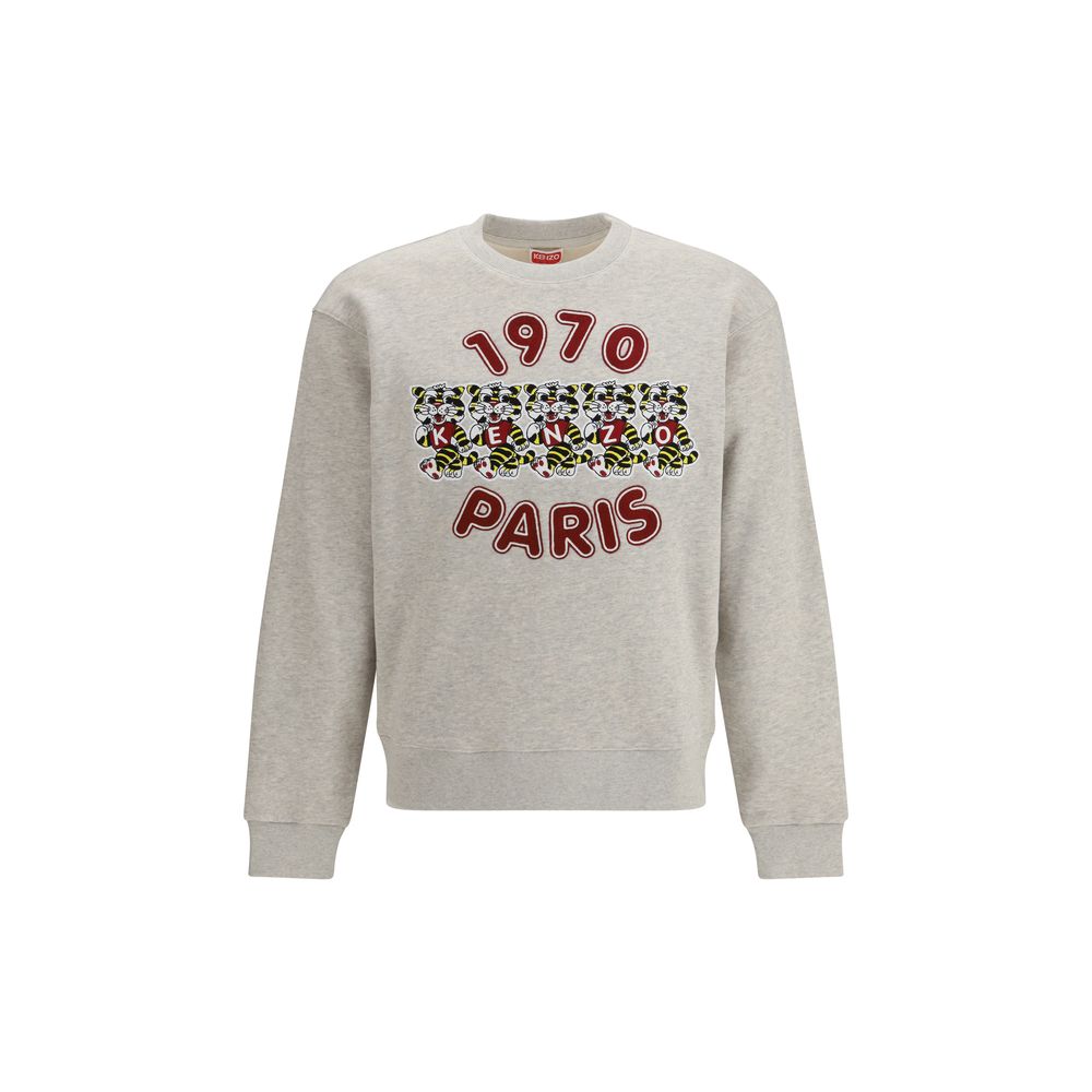 Kenzo Grey Cotton Sweatshirt