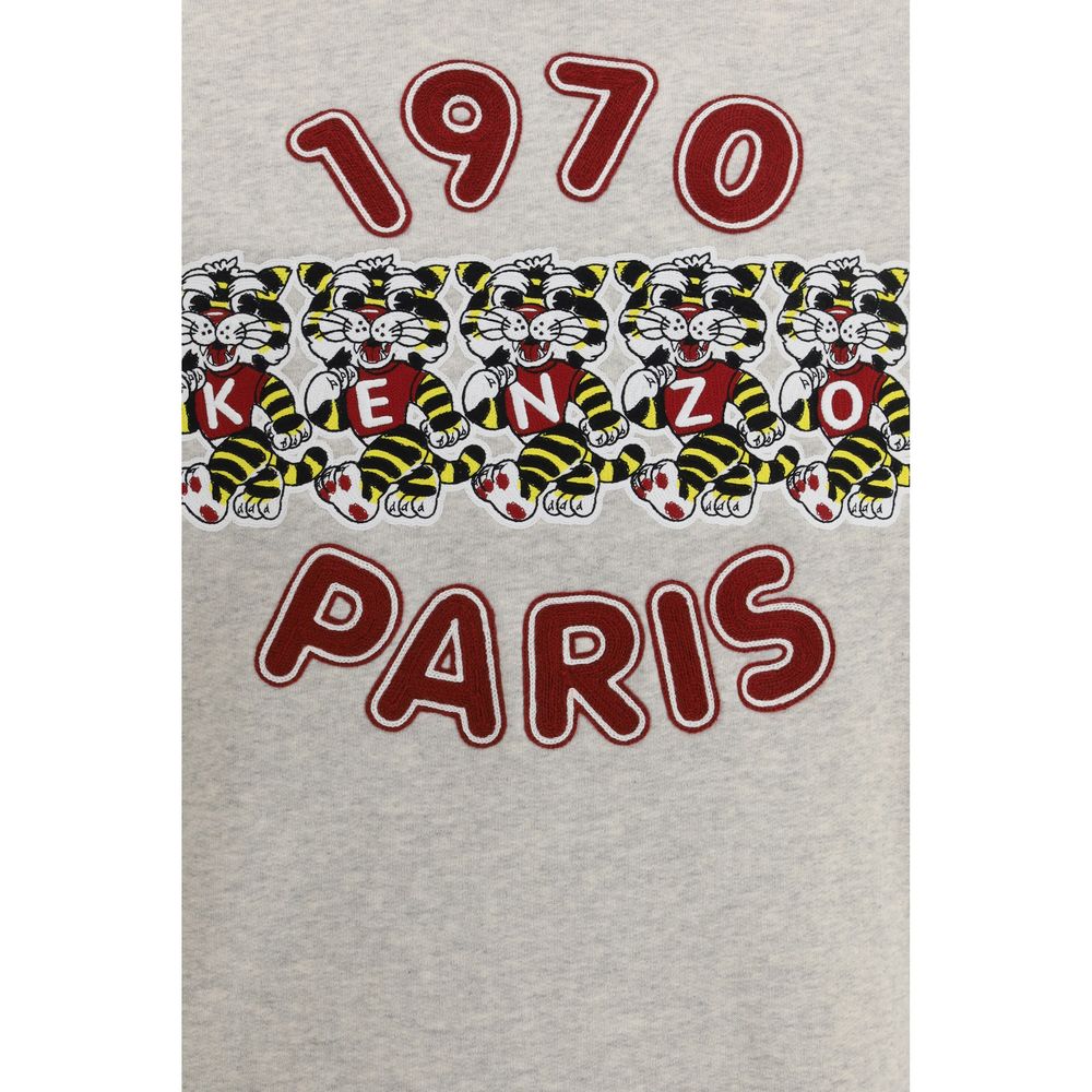Kenzo Grey Cotton Sweatshirt