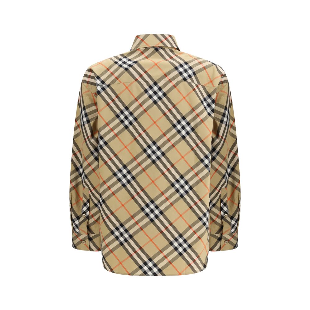 Burberry Mehrfarbiges Hemd aus Baumwolle mit Muster
