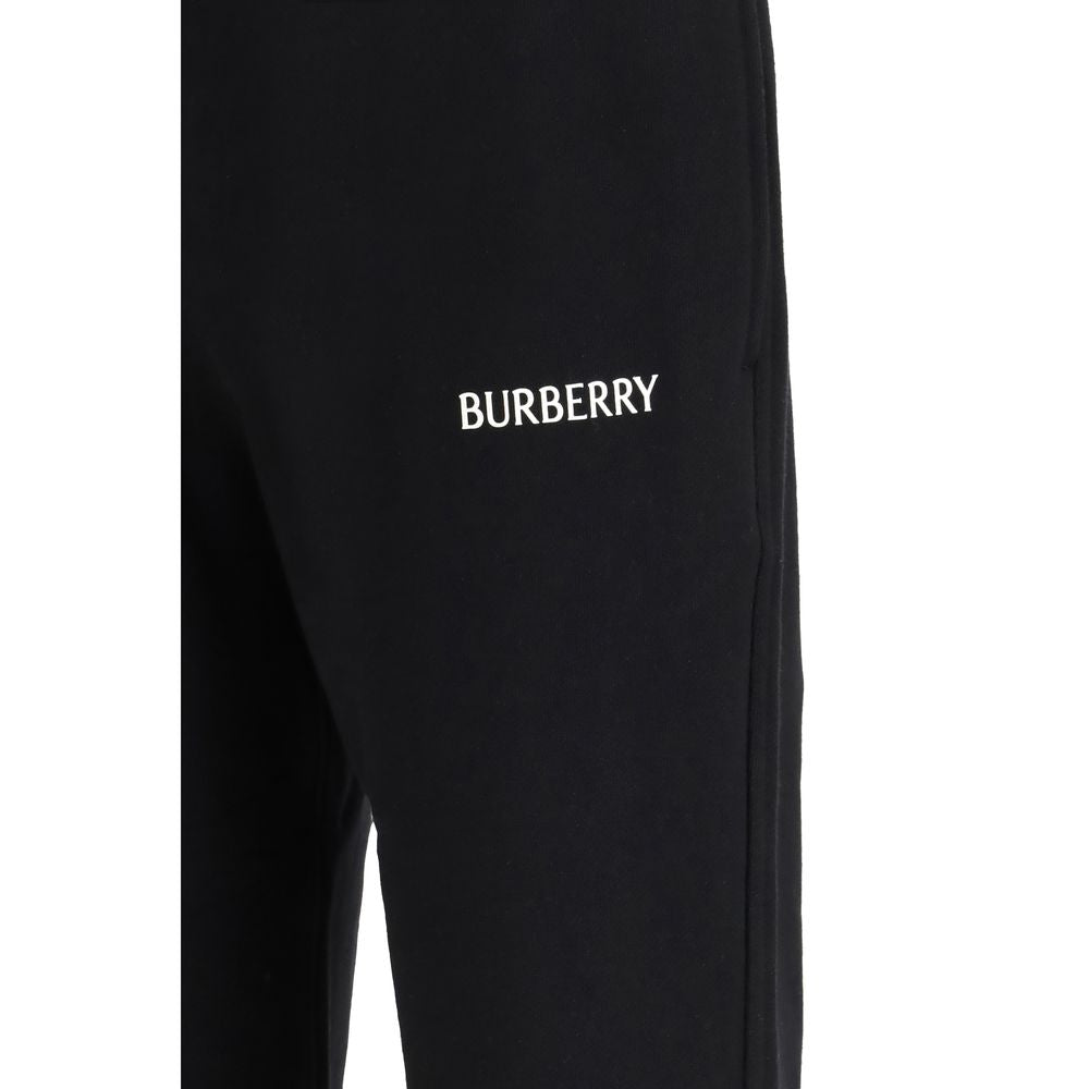 Burberry Schwarze Baumwoll-Jogginghose (Trainingshose)