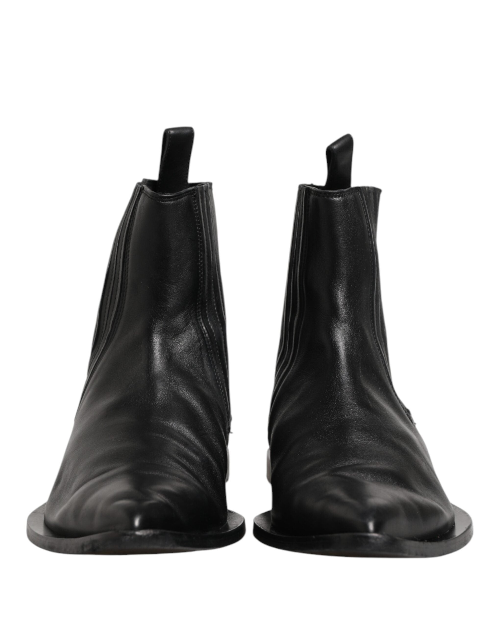 Dolce & Gabbana Men's Black Chelsea Ankle Boots Shoes