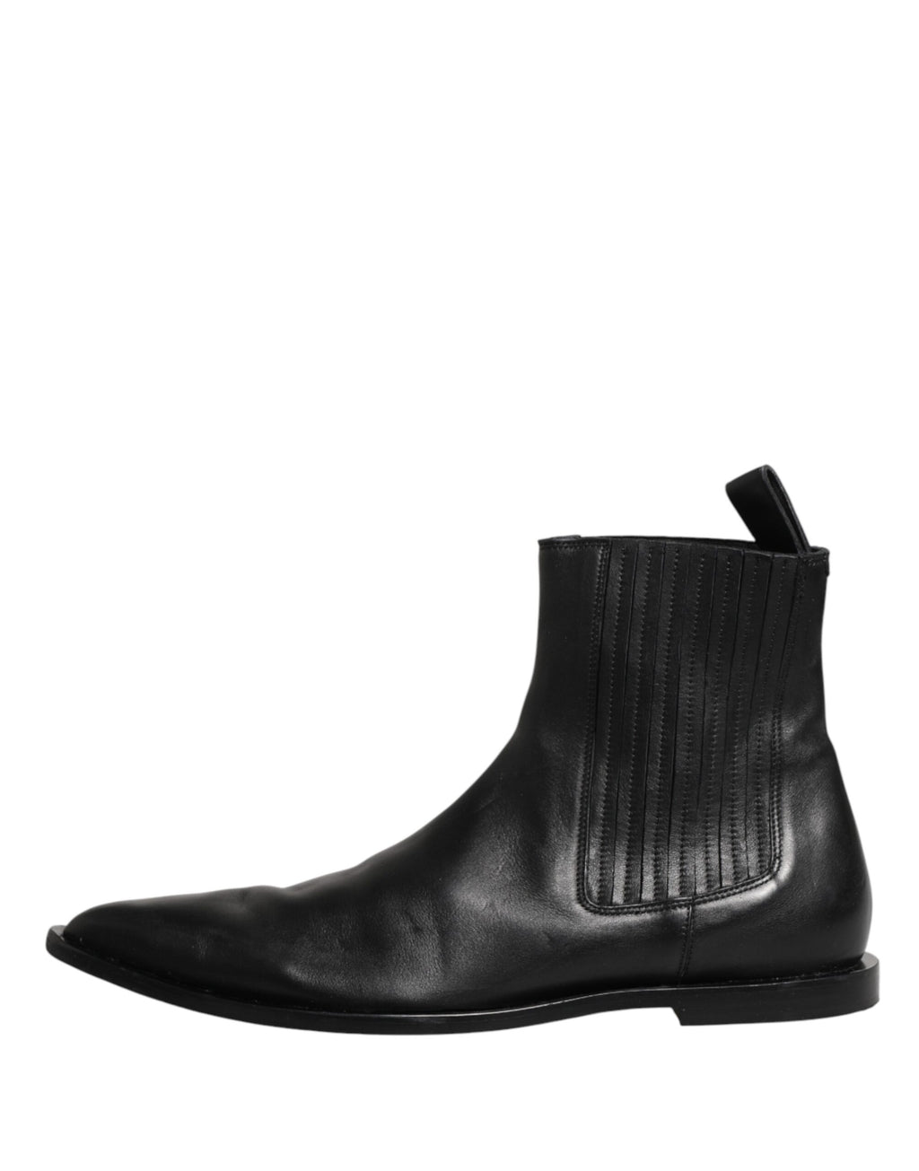 Dolce & Gabbana Men's Black Chelsea Ankle Boots Shoes