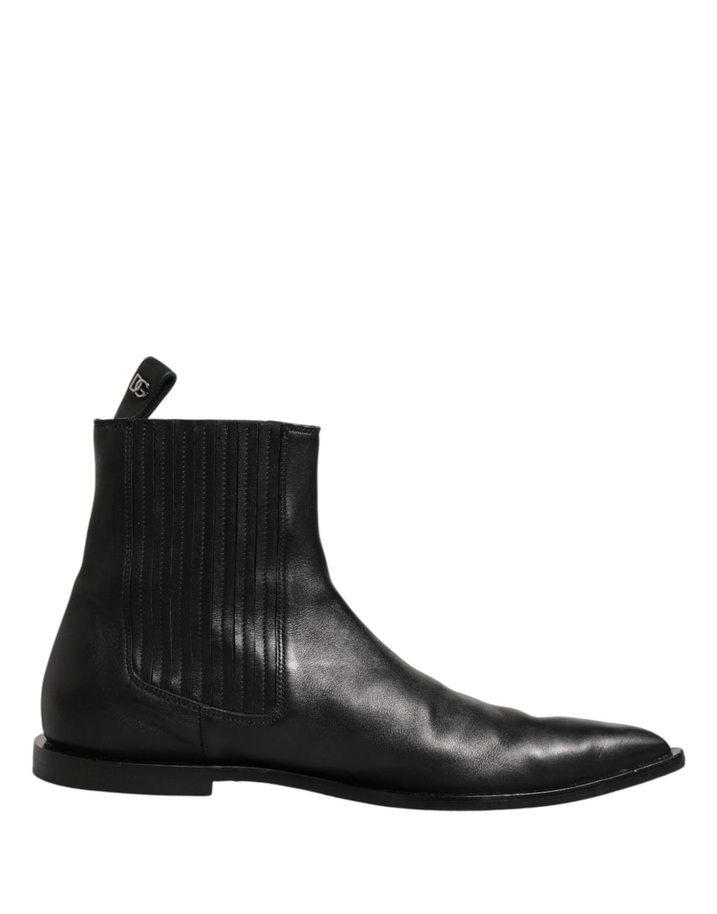 Dolce & Gabbana Men's Black Chelsea Ankle Boots Shoes