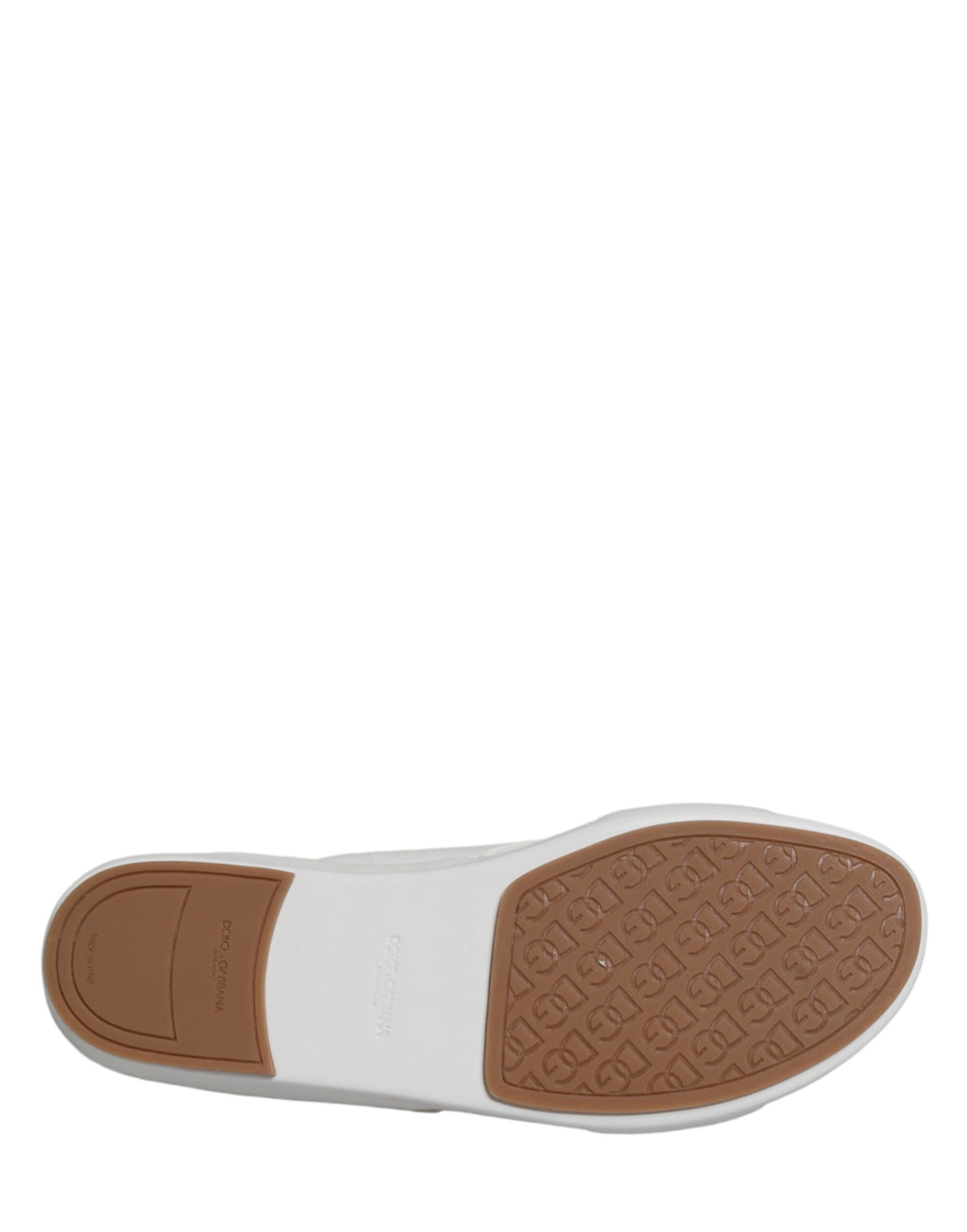 Dolce & Gabbana White DG Cutout Slides Slippers Ballerinas