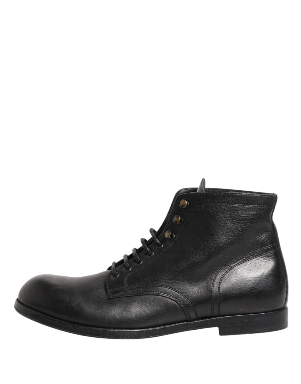 Dolce & Gabbana Schwarze Schnür-Stiefeletten Herren Schuhe