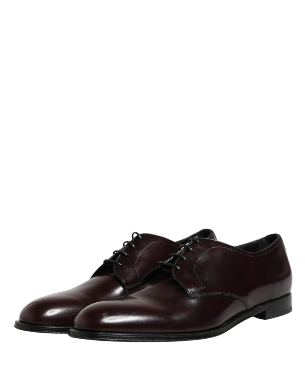 Dolce & Gabbana Schwarze Schnür-Derbys aus Leder für Herren