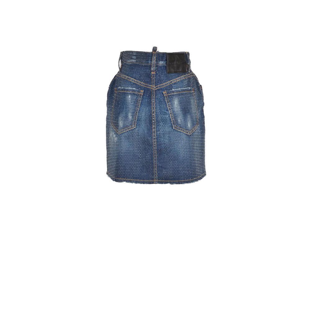 Dsquared² Blaue Jeansrock