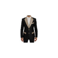 Dolce & Gabbana Schwarzer Seidenblazer