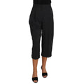 Dolce & Gabbana Black Cotton Trousers