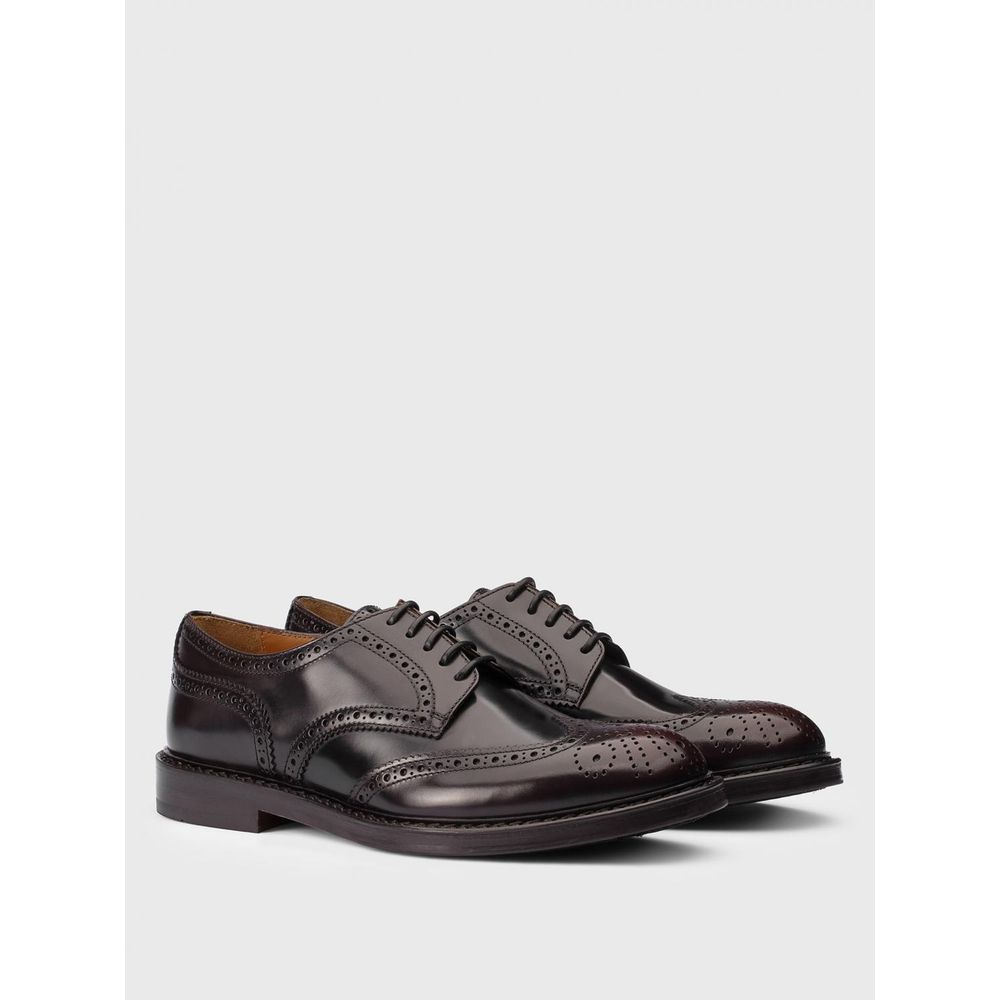 Doucal's Brown Leather Oxford and Derby Shoes