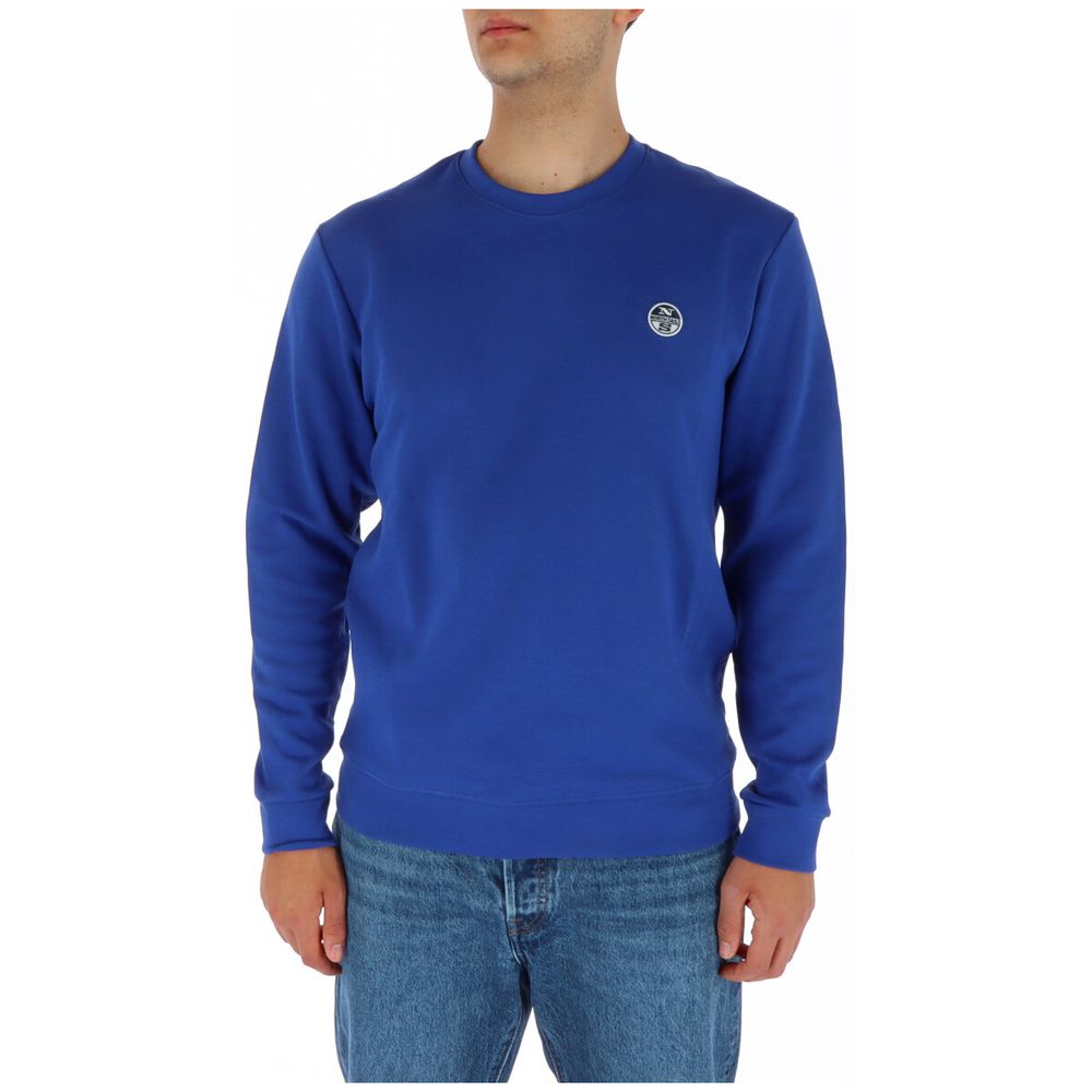 North Sails Blauer Baumwoll-Sweatshirt