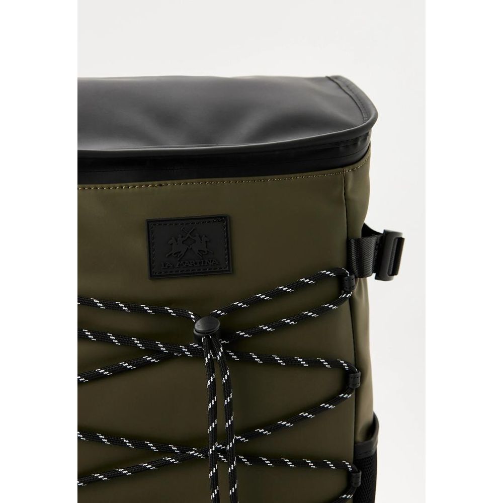 La Martina Zweifarbiger Rucksack aus Polyethylen