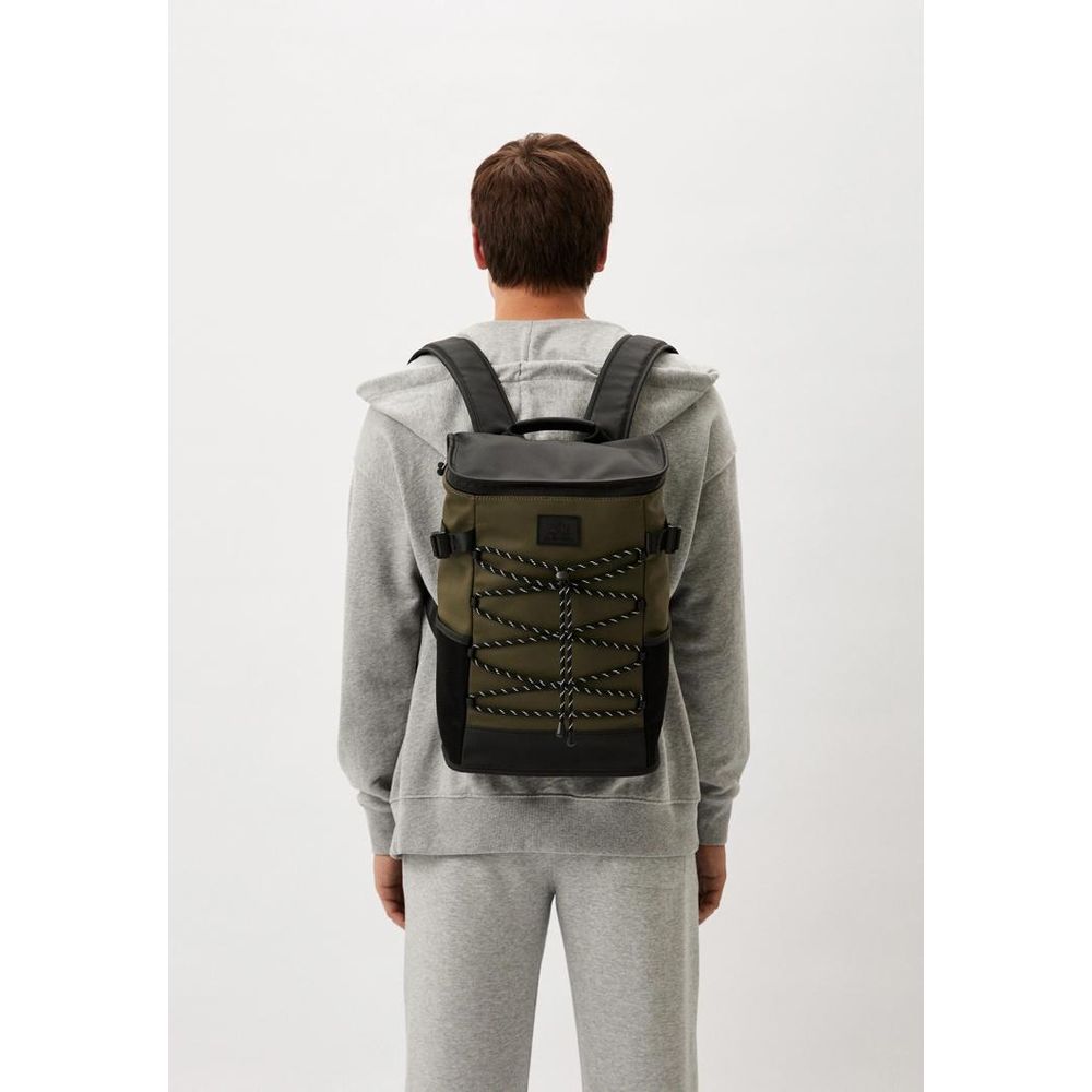 La Martina Zweifarbiger Rucksack aus Polyethylen