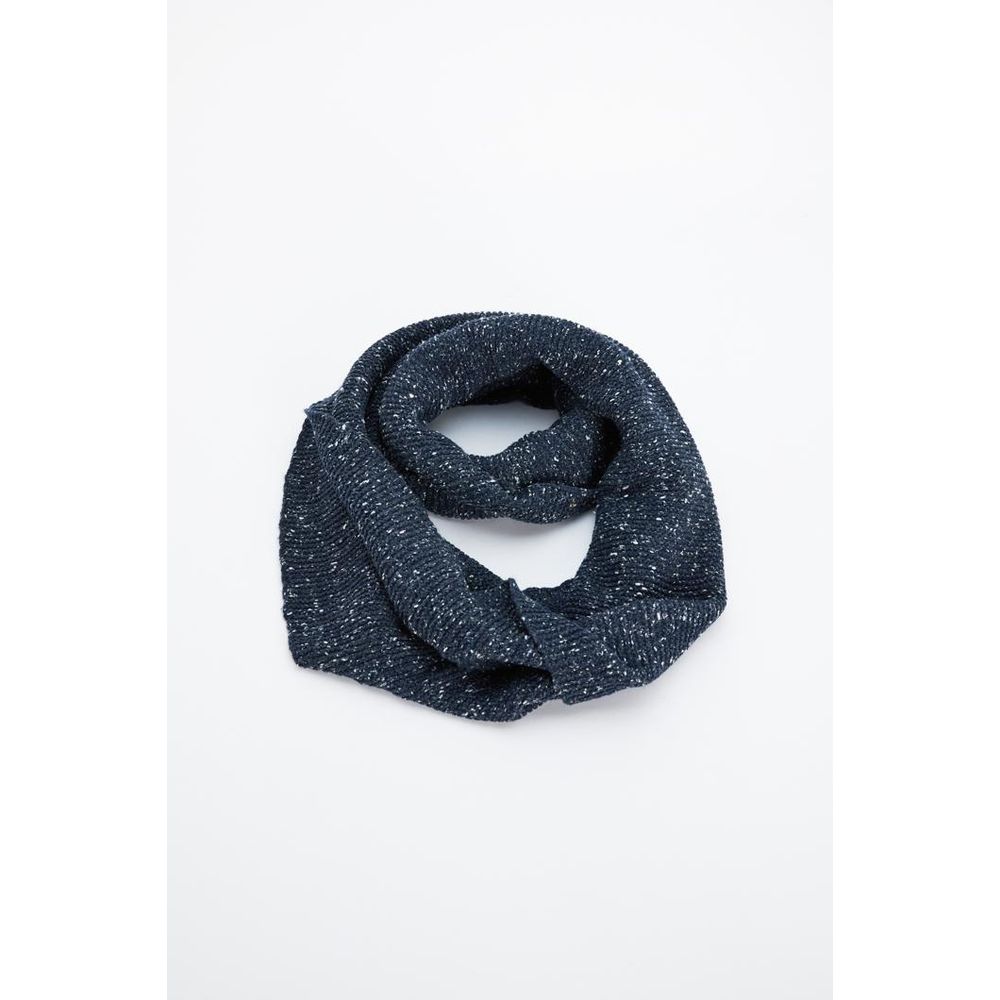 Gas Blauer Marabou-Schal