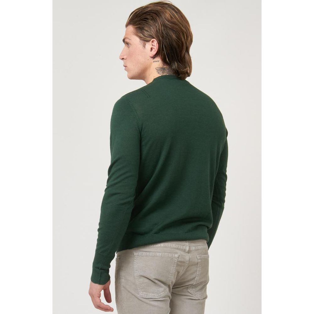Gas Green Marabou Sweater
