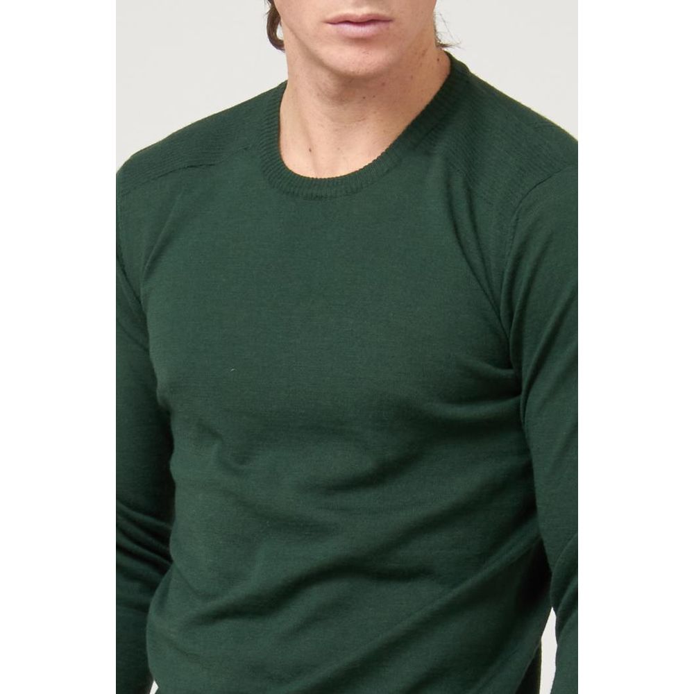 Gas Green Marabou Sweater