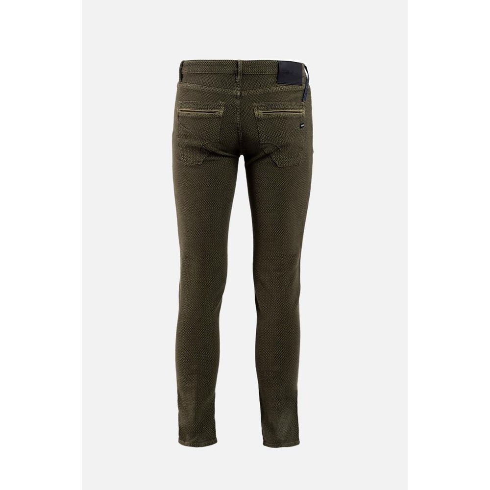 Gas Braune Baumwoll-Freizeithose