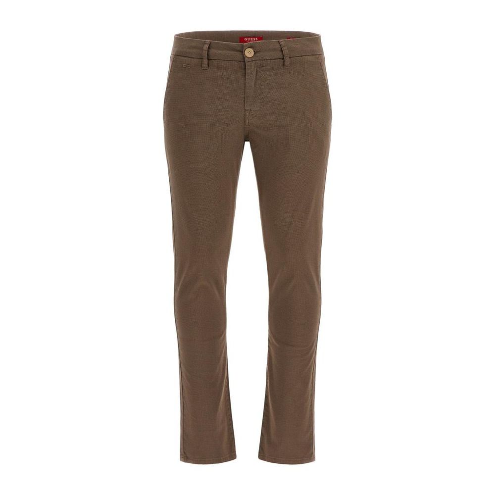 Guess Gelbe Baumwollhose für die Freizeit