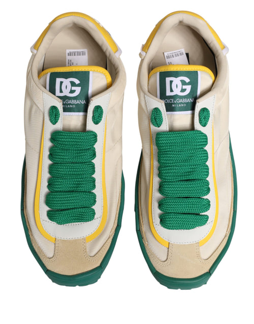 Dolce & Gabbana Mehrfarbige Old Runner Schnürschuhe Sneaker