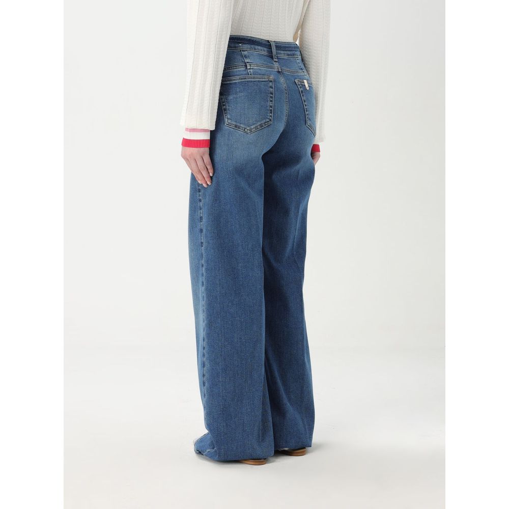Liu Jo Blaue ausgestellte Jeans aus Baumwolle