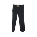 Gucci Schwarze Viskose-Anzughose