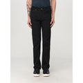 Just Cavalli Schwarze Jeans mit geradem Bein aus Baumwolle