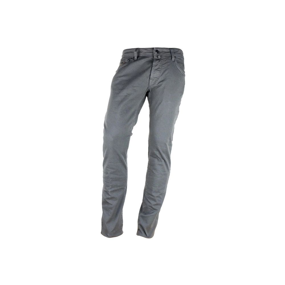 Jacob Cohen Graue Baumwoll-Jeans im Slim Fit