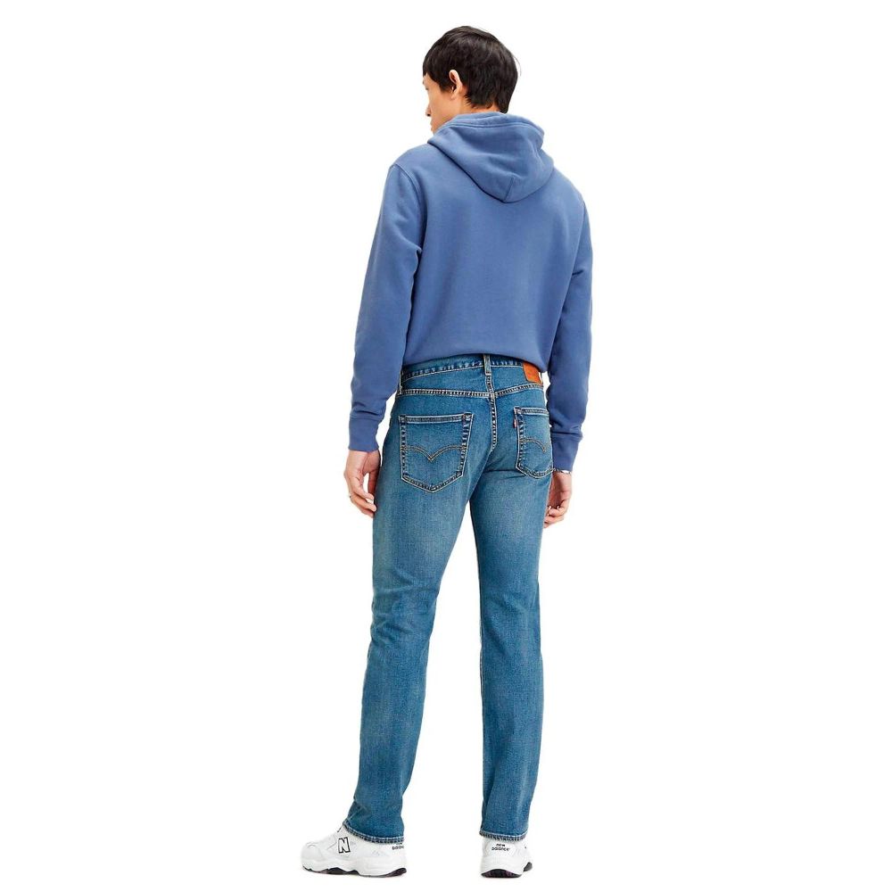 Levi's Blue Straight-Leg Cotton Jeans
