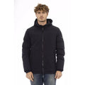 Baldinini Trend Blaue Shell-Jacke aus Polyester