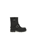 Jimmy Choo Schwarze Regen-Stiefel aus Polyurethan