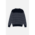 Gas Blauer Kaschmirpullover