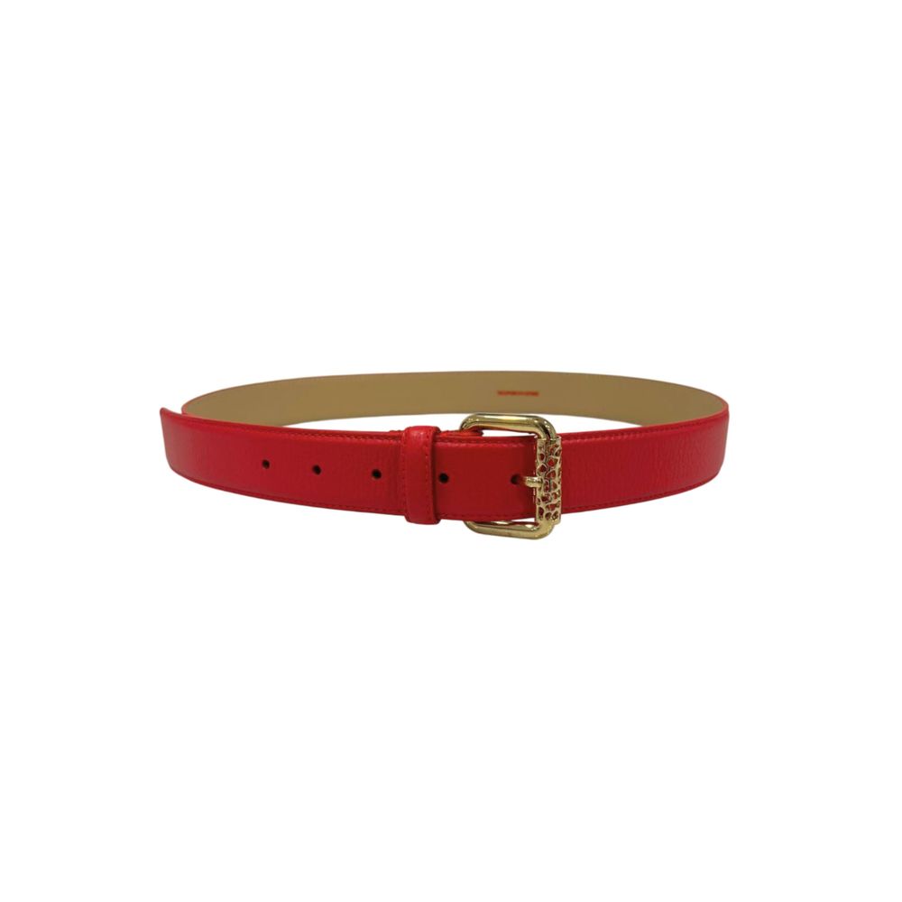 Borbonese Roter Ledergürtel für Damen