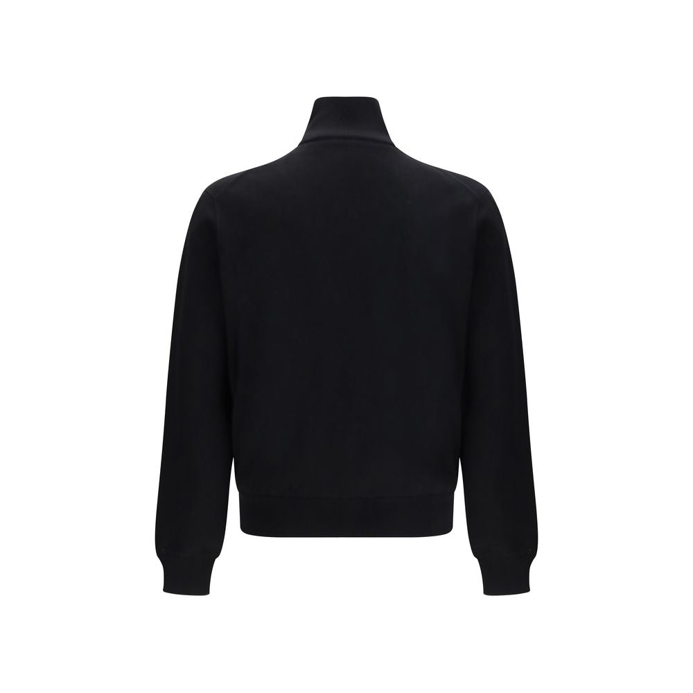 Prada Black Fleece Wool Jacket