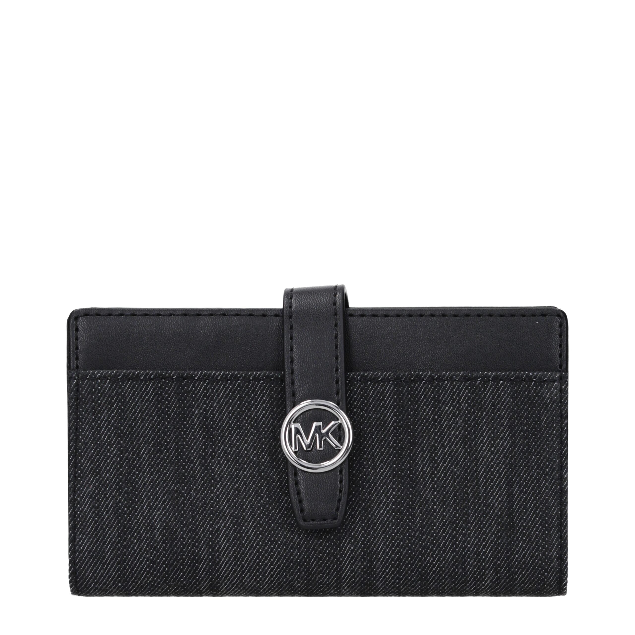 Michael Kors Schwarze Stoffhandtasche