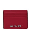 Michael Kors Roter Leder-Kartenhalter