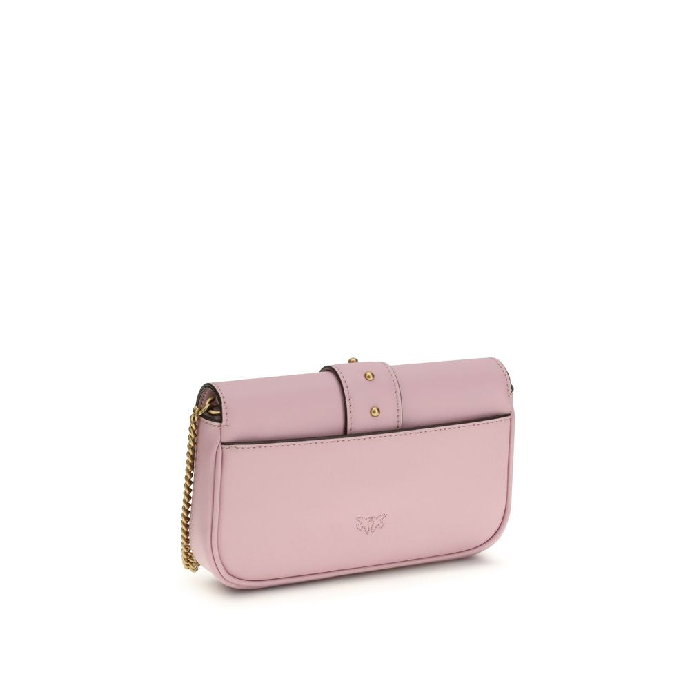 PINKO Multicolor Calf Leather Bos Taurus Schultertasche