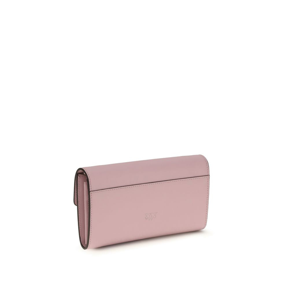 PINKO Multicolor Calf Leather Bos Taurus Geldbörse