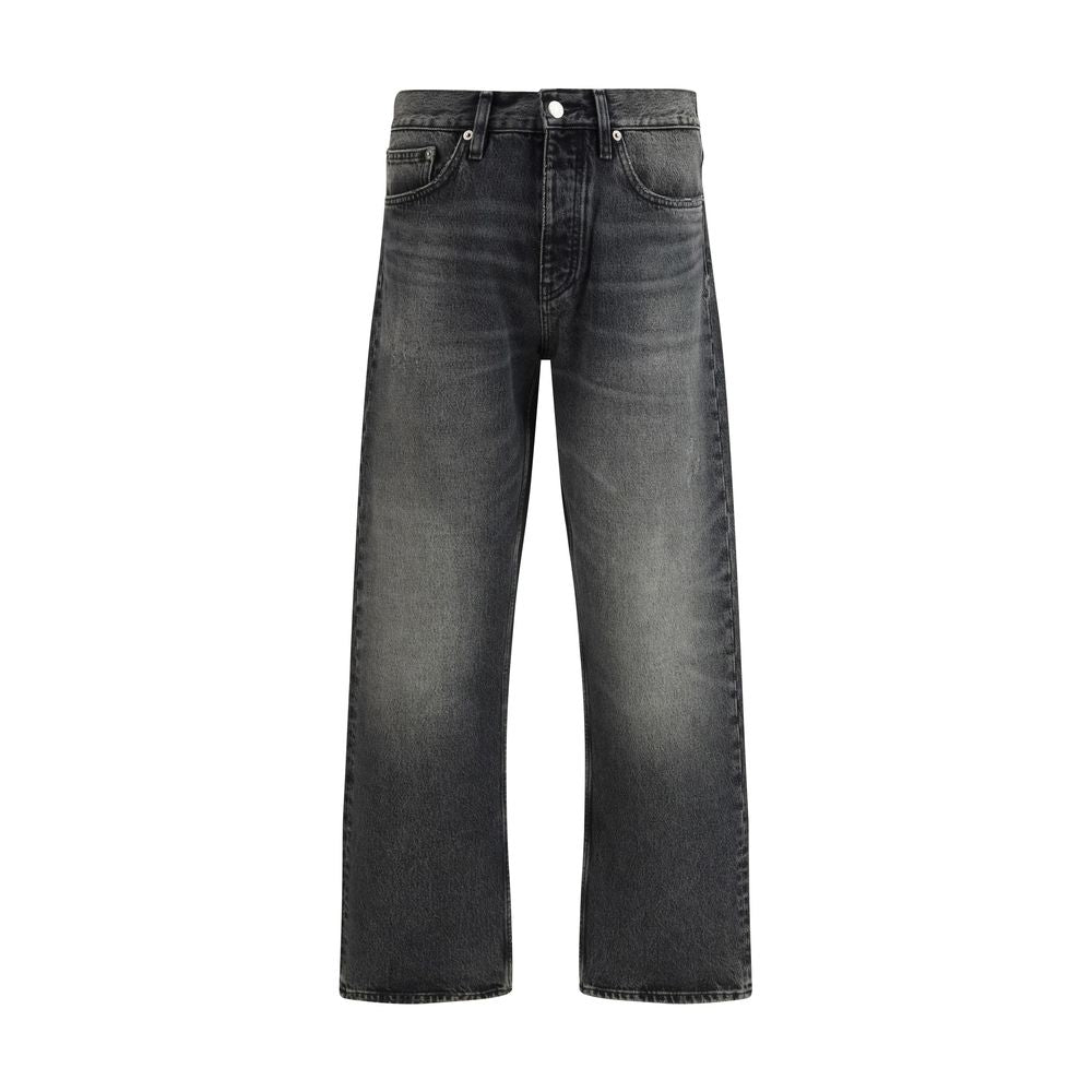 Sunflower Black Relaxed-Fit Cotton Jeans