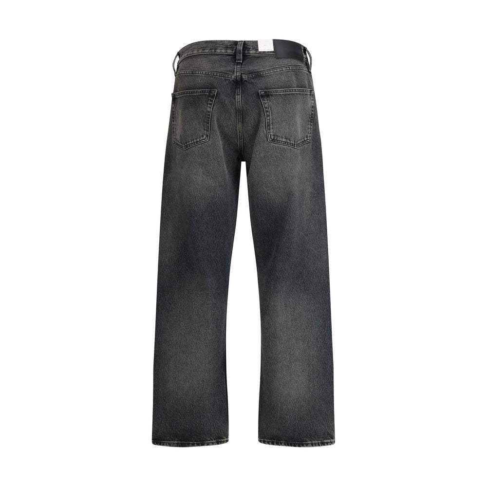 Sunflower Black Relaxed-Fit Cotton Jeans