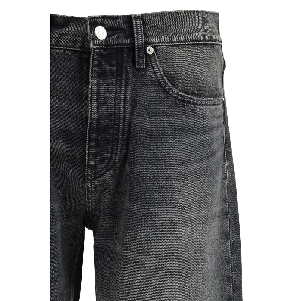Sunflower Black Relaxed-Fit Cotton Jeans