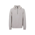 Herno Grauer Woll-Hoodie