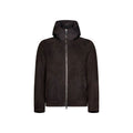 Herno Braune Lammleder Shell Jacke