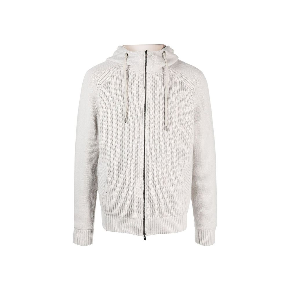 Herno Grey Wool Bomber