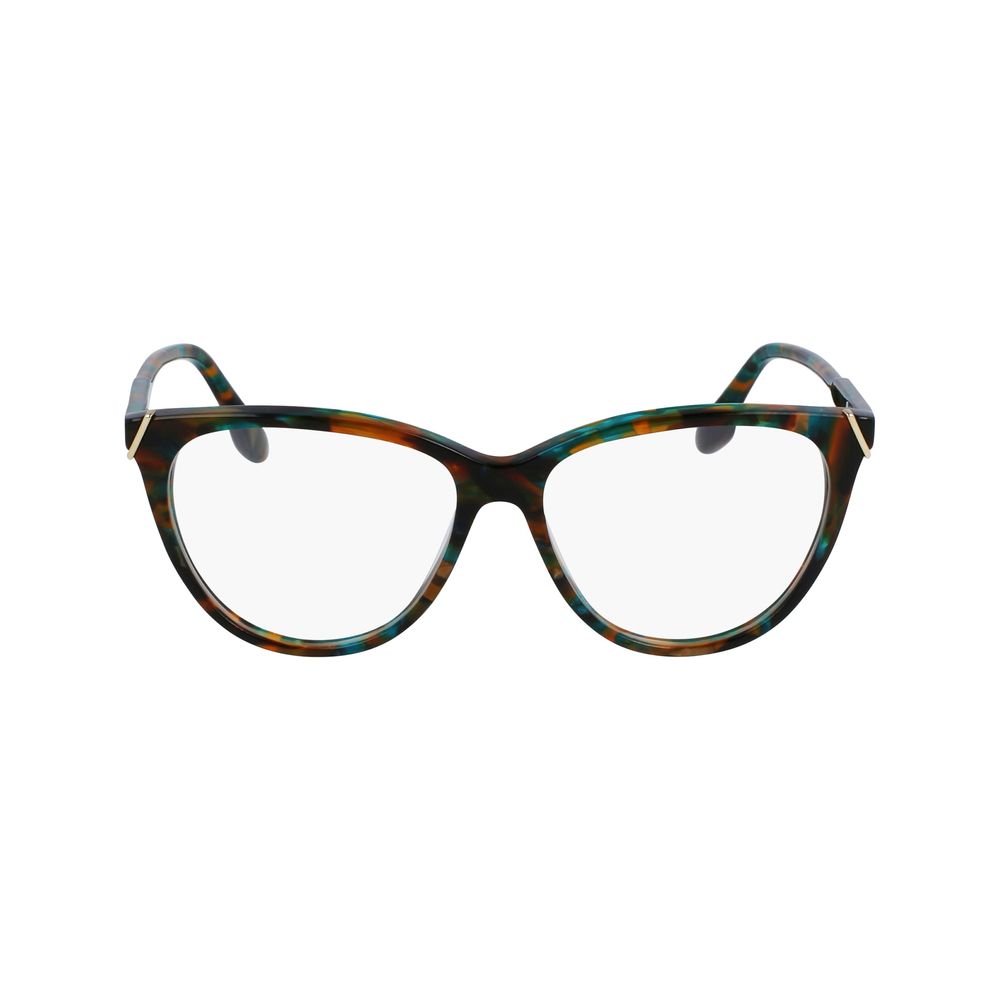 Victoria Beckham Braune Brille aus Acetat (Gestell)