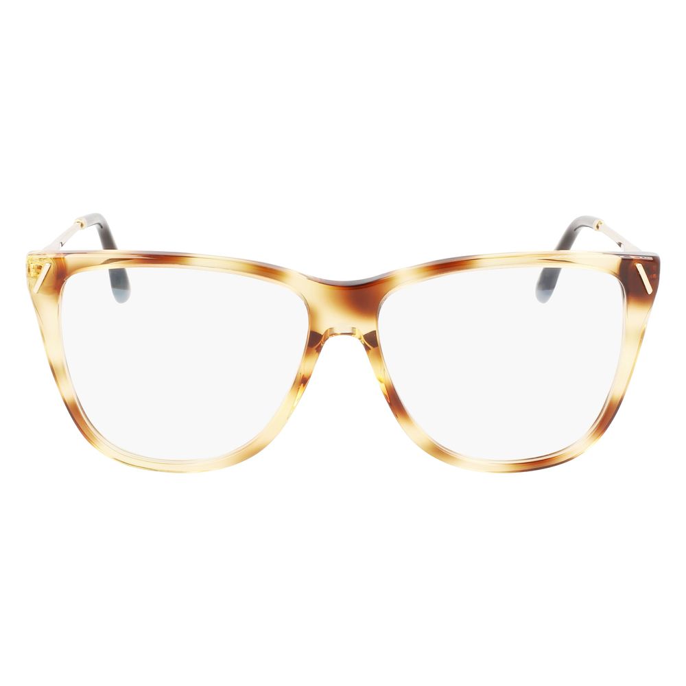 Victoria Beckham Braune Brille aus Acetat (Gestell)
